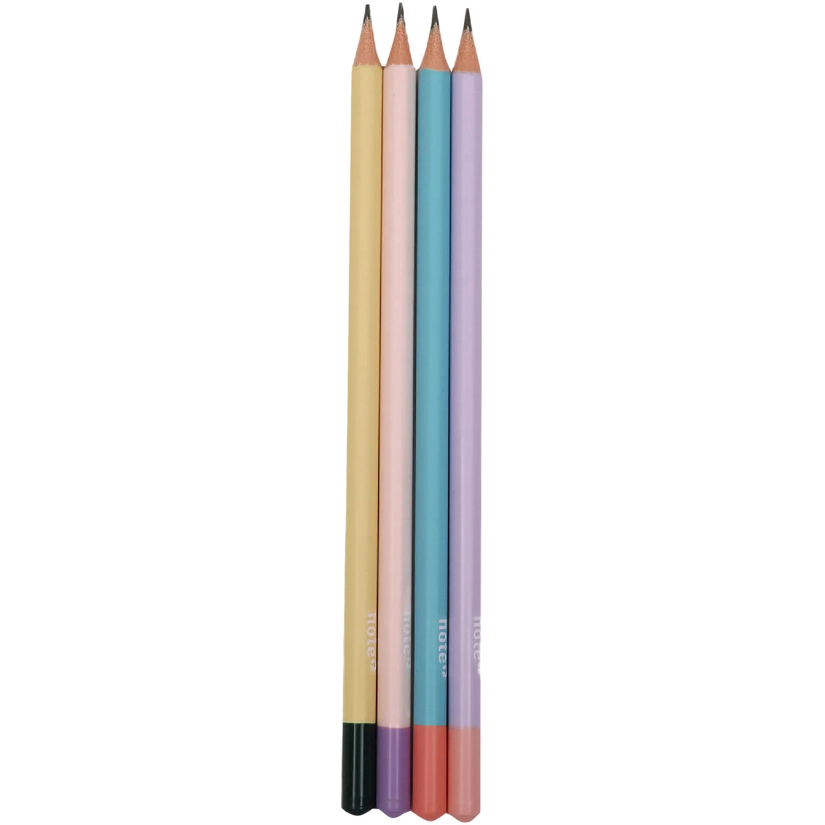 Lápis Grafite HB em Resina Triangular Pastel 4 Unidades Note!