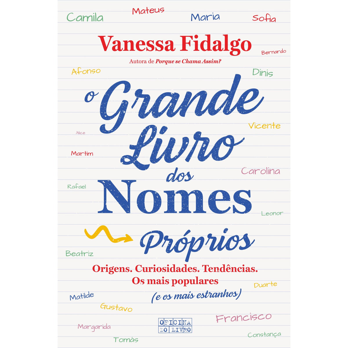 O Grande Livro dos Nomes Próprios de Vanessa Fidalgo - Origens, Curiosidades, Tendências. os Mais Populares (e os Mais Estranhos)
