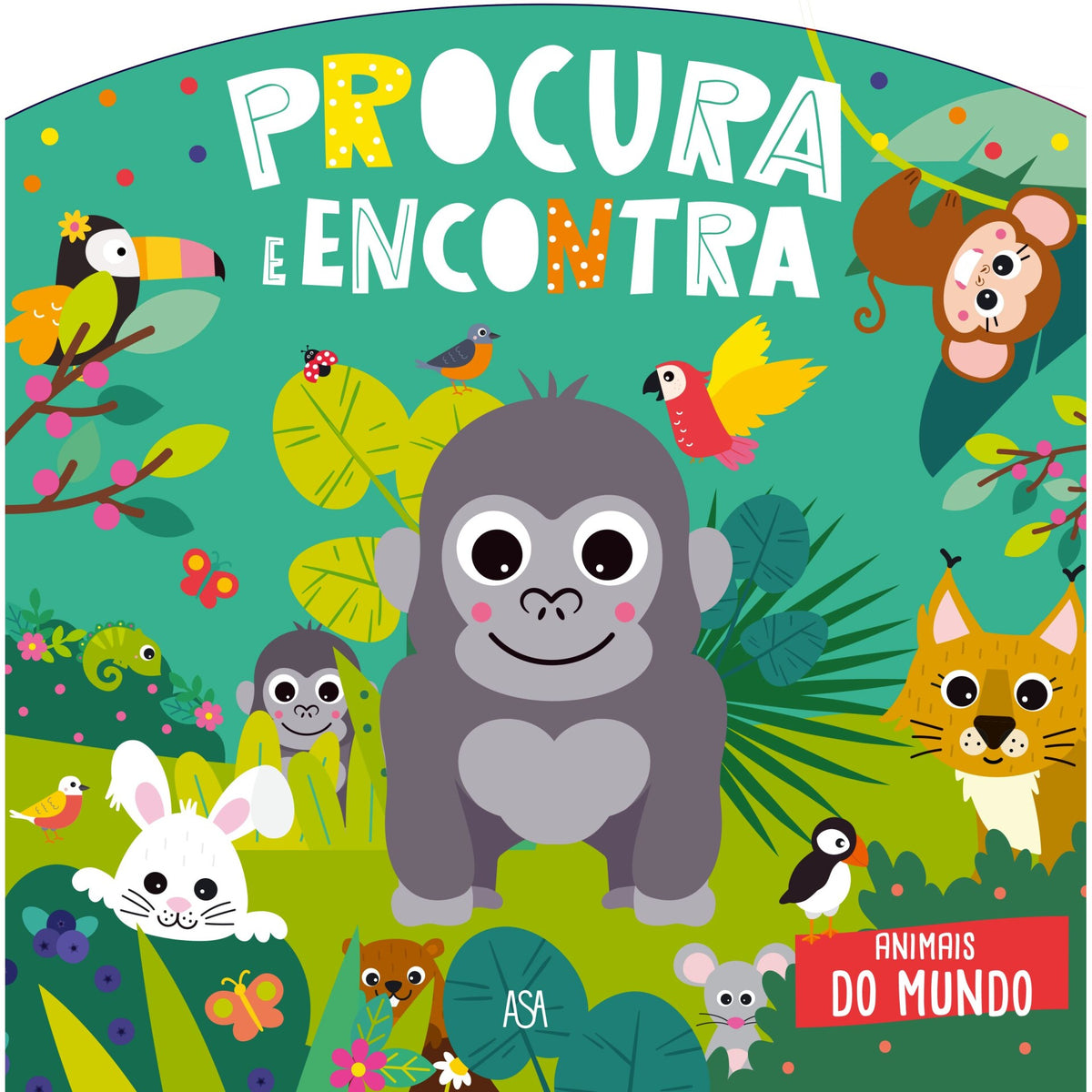 Procura e Encontra - Animais do Mundo de Hemma