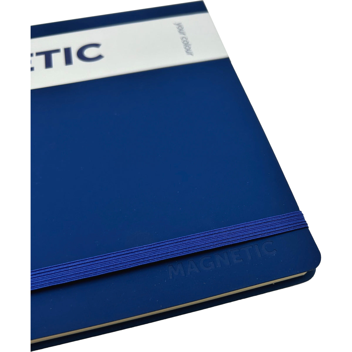 Caderno B5 Capa Dura com Elástico Pautado Your Colour Magnetic Note!