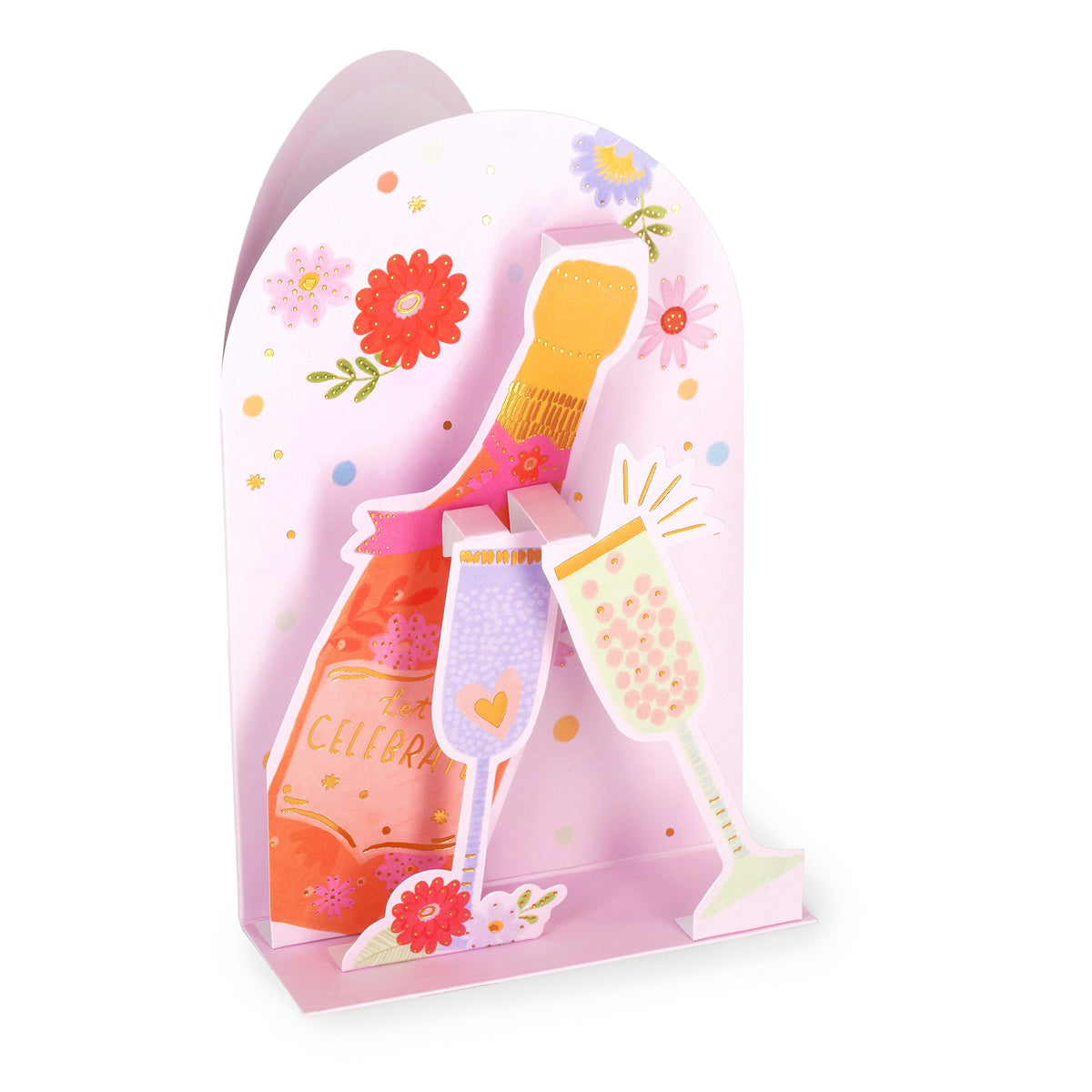 Cartão Pop-Up - Feliz Aniversário
