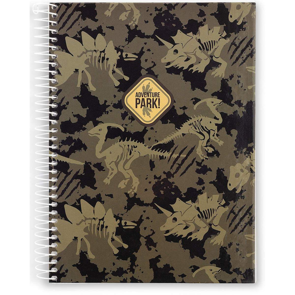 Caderno Espiral A5 Capa Dura Pautado T-Rex Note!