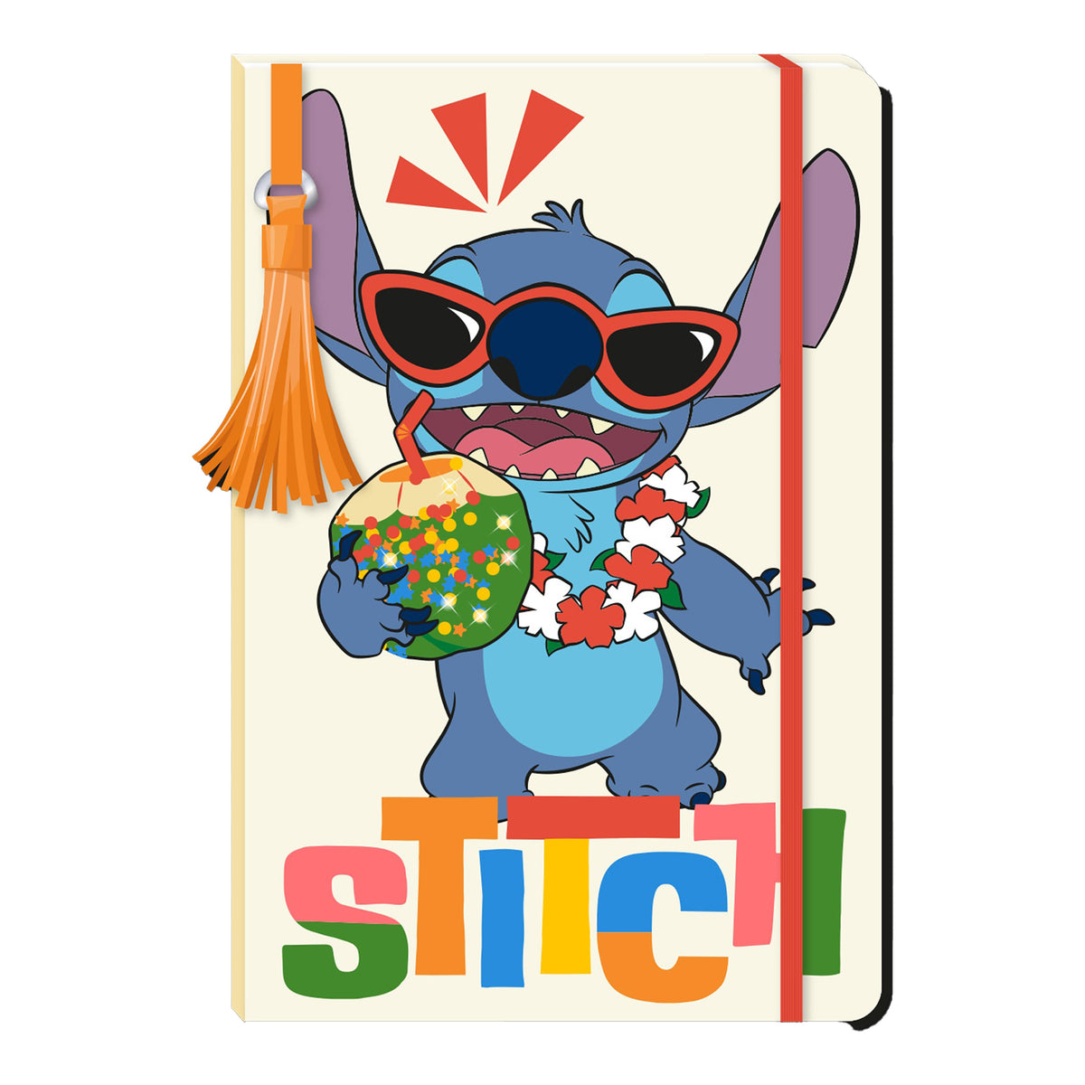 Caderno A5 Com Glitter Stitch