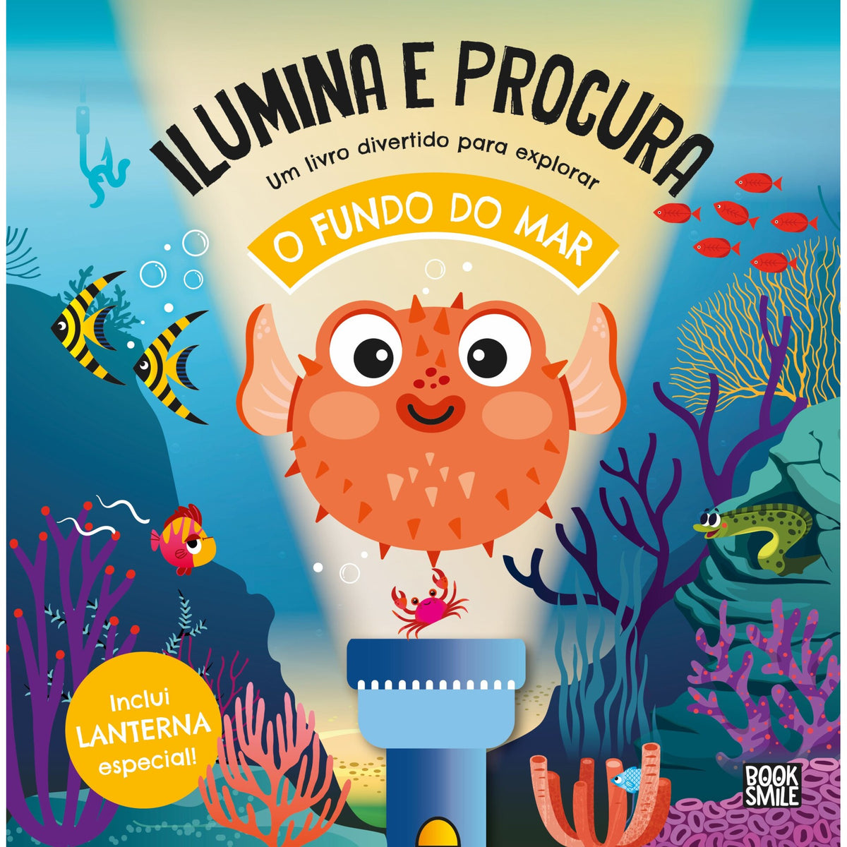 Ilumina e Procura: o Fundo do Mar de Livro