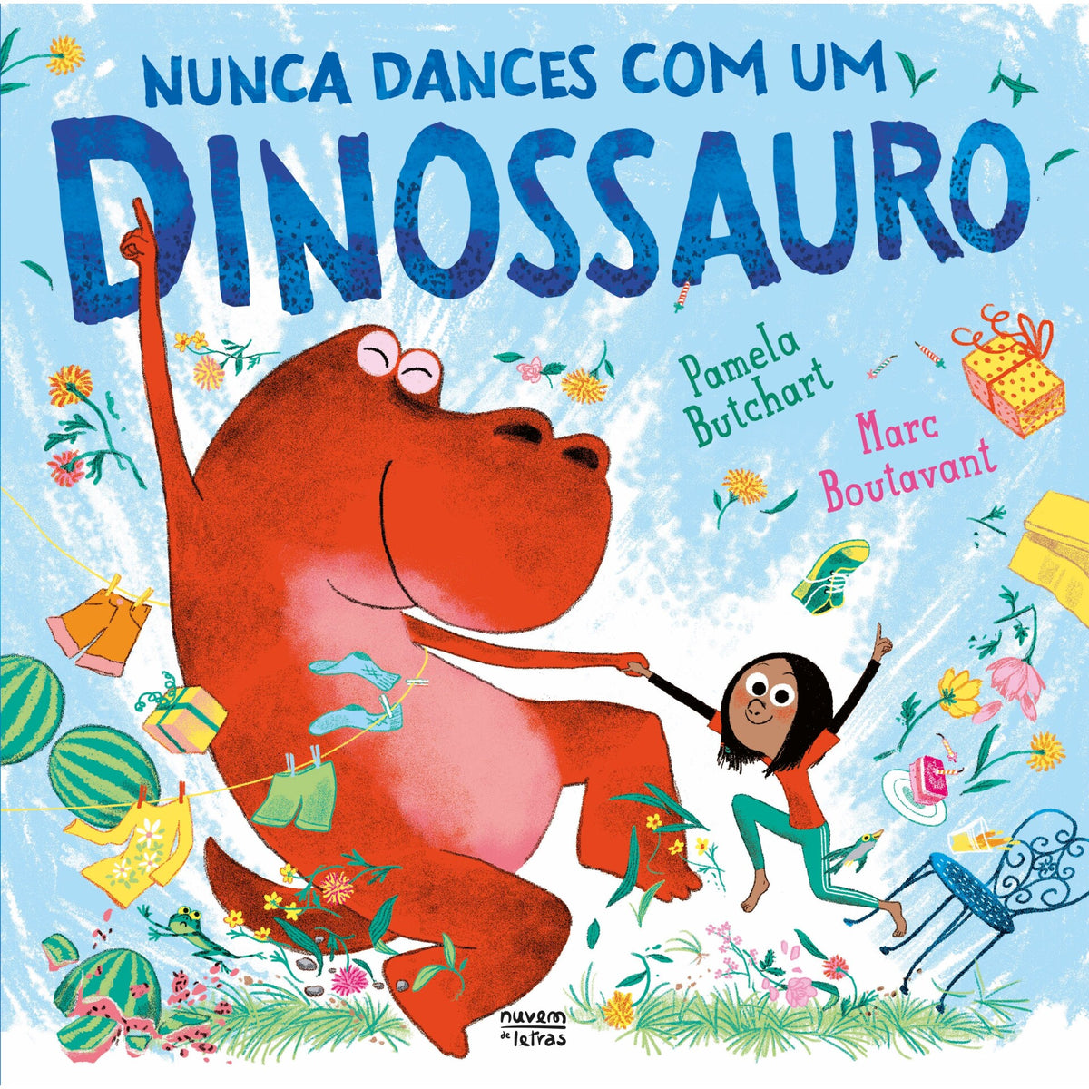 Nunca Dances com um Dinossauro de Pamela Butchart