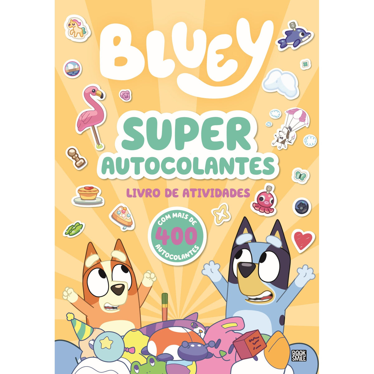 Bluey: Superautocolantes : Livro de Atividades