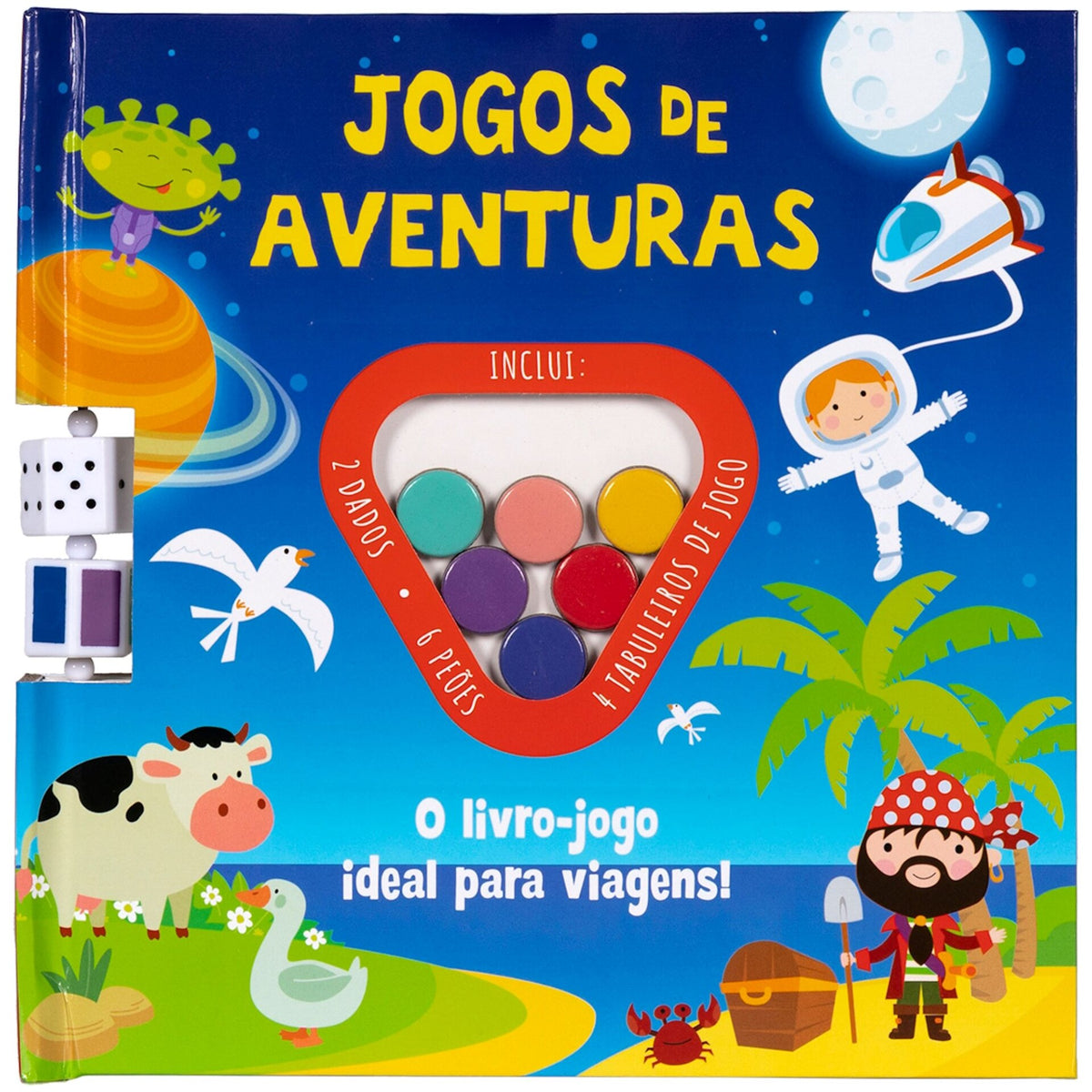 Jogos de Aventuras - o Livro-Jogo Ideal para Viagens!