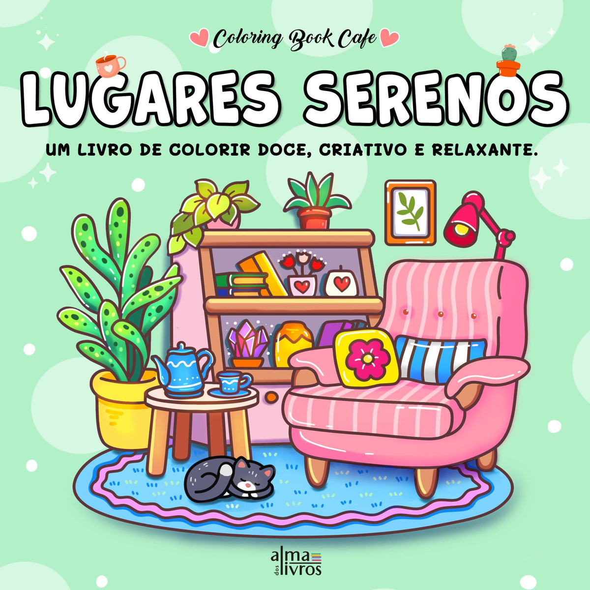 Lugares Serenos de Coloring Book Café