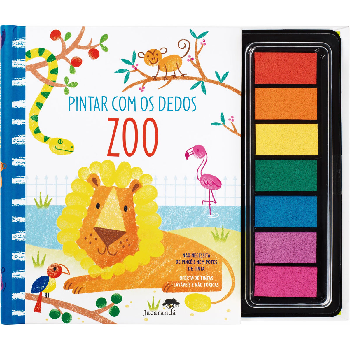 Zoo-Pintar com os Dedos de Pintar Com Os Dedos