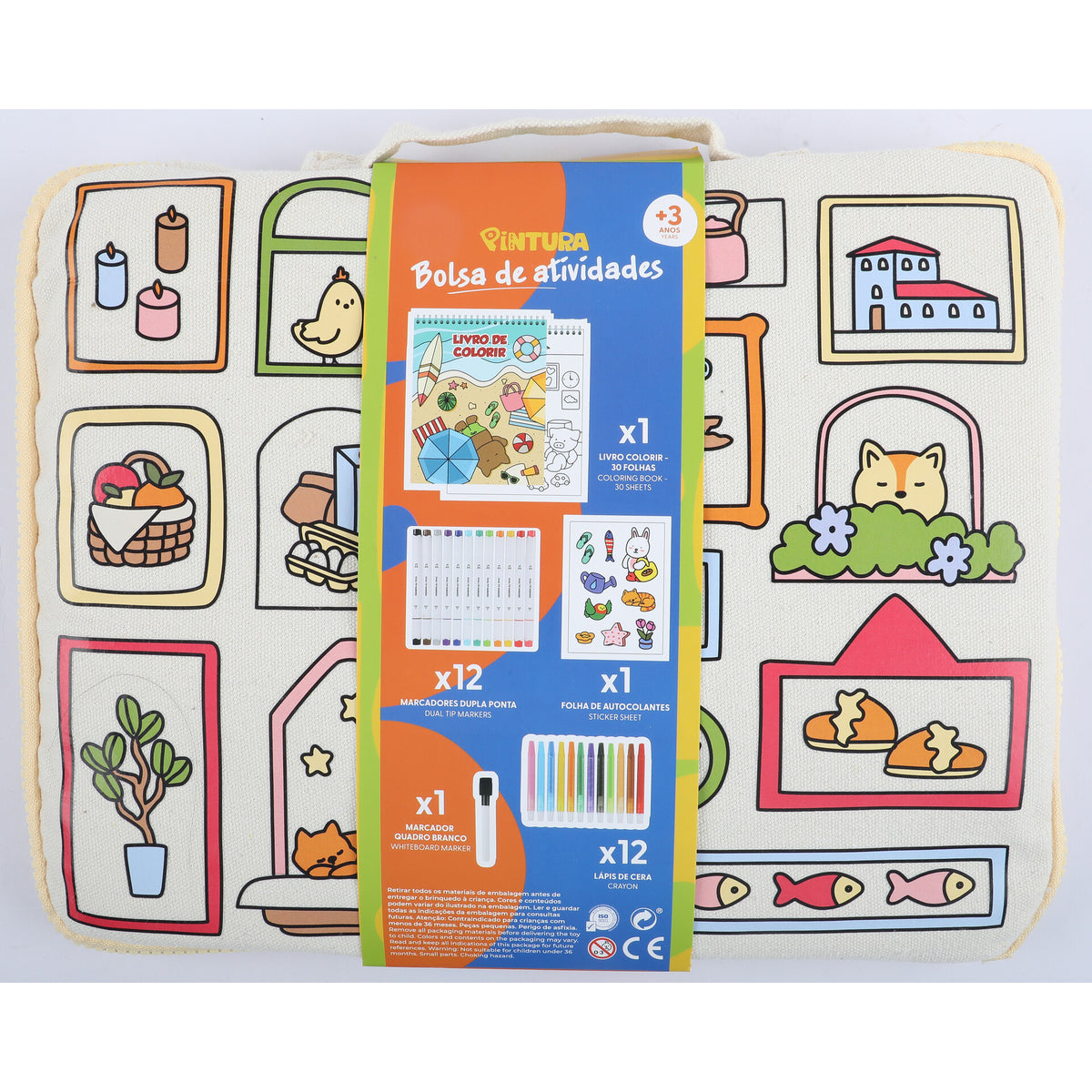 Bolsa de Atividades para Colorir