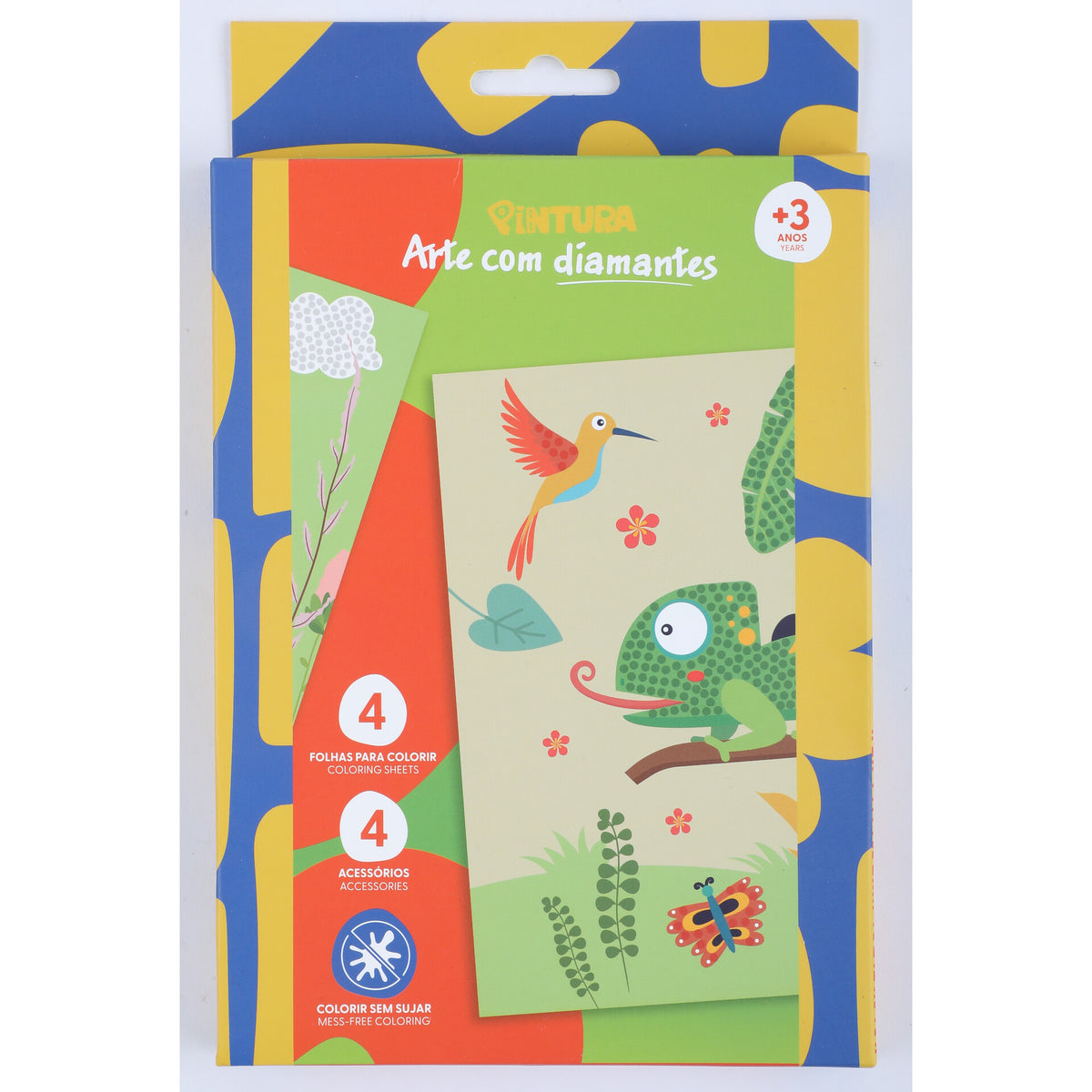 Kit Colorir com Diamantes (várias opções)