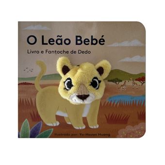 O Leão Bebé: Livro e Fantoche de Dedo de ImageBooks