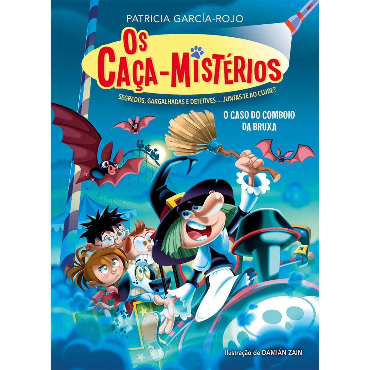 Os Caça-Mistérios - o Caso do Comboio da Bruxa de Patricia García-Rojo