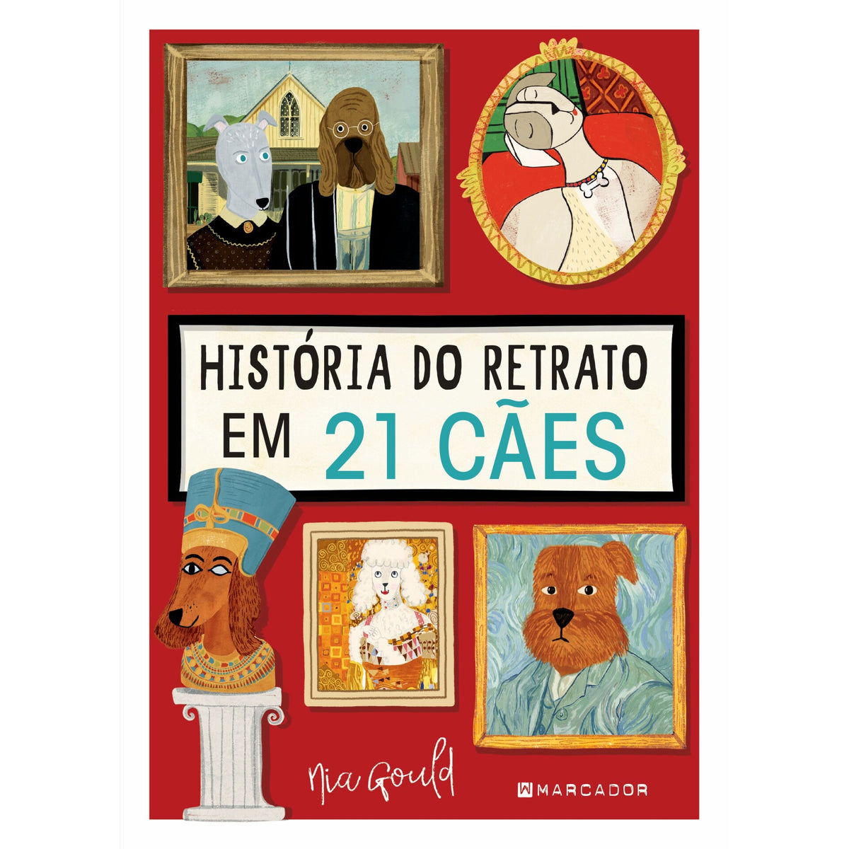 A História do Retrato em 21 Cães de Nia Gould