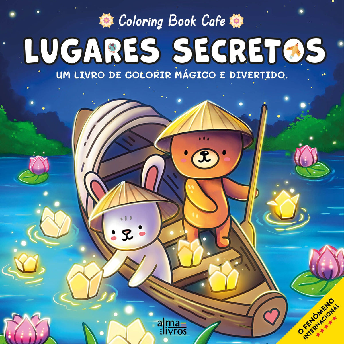 Lugares Secretos de Coloring Book Cafe