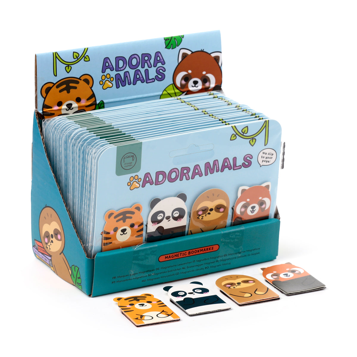 Marcadores Magnéticos Livros Adoramals