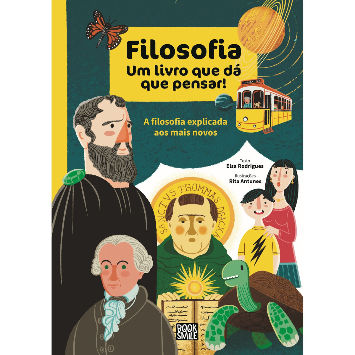 Filosofia: um Livro que Dá que Pensar! de Elsa Rodrigues