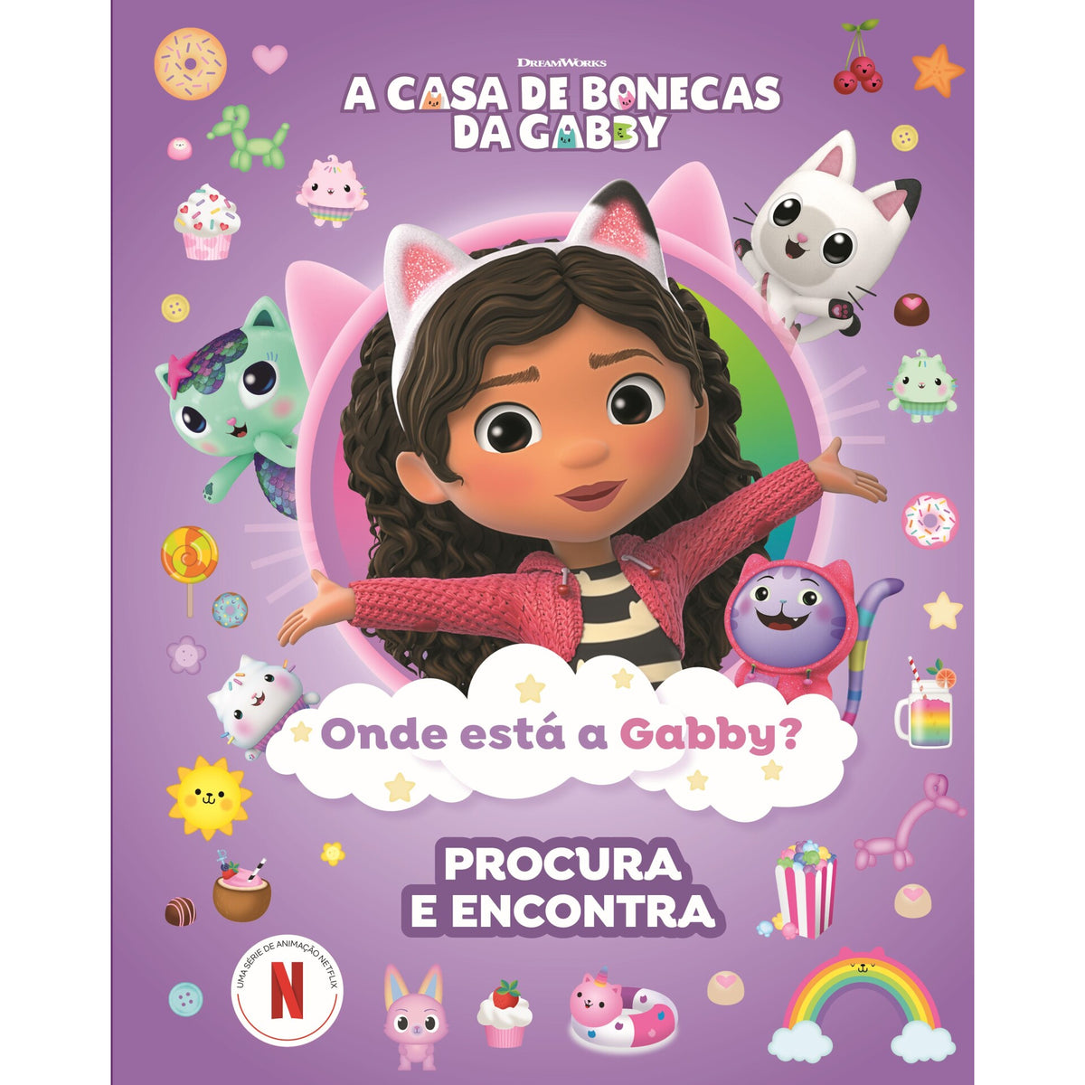 A Casa de Bonecas da Gabby: Onde Está A Gabby? Procura e Encontra de Dreamworks