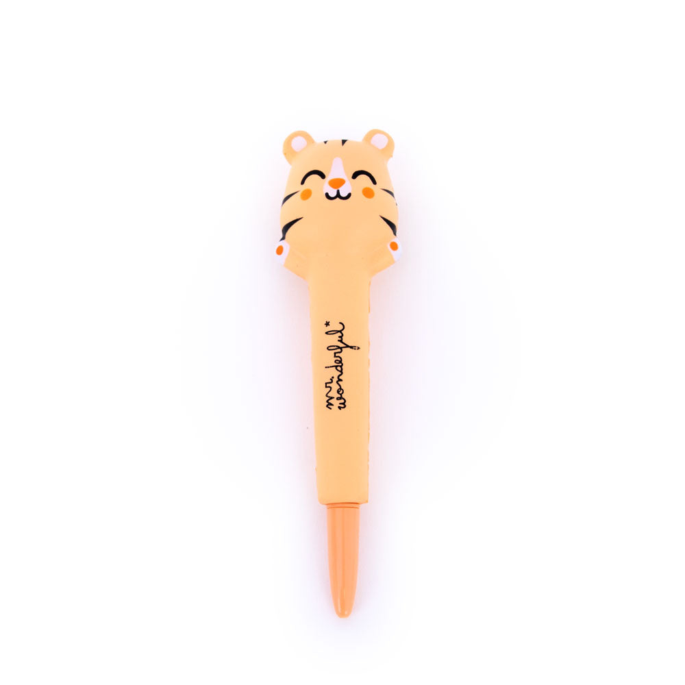 Caneta Mole Anti-Stress - Tigre