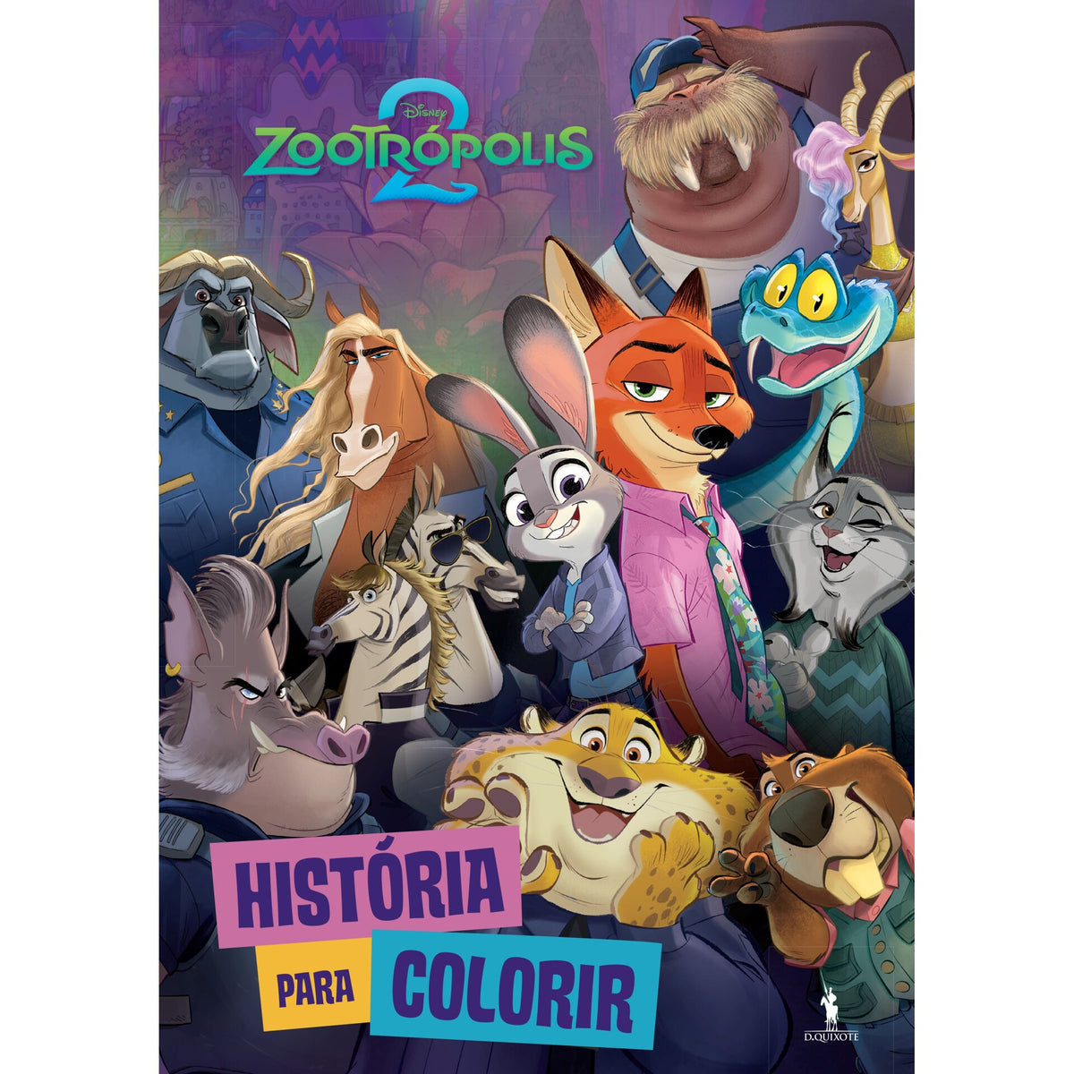 Zootrópolis 2 - História para Colorir