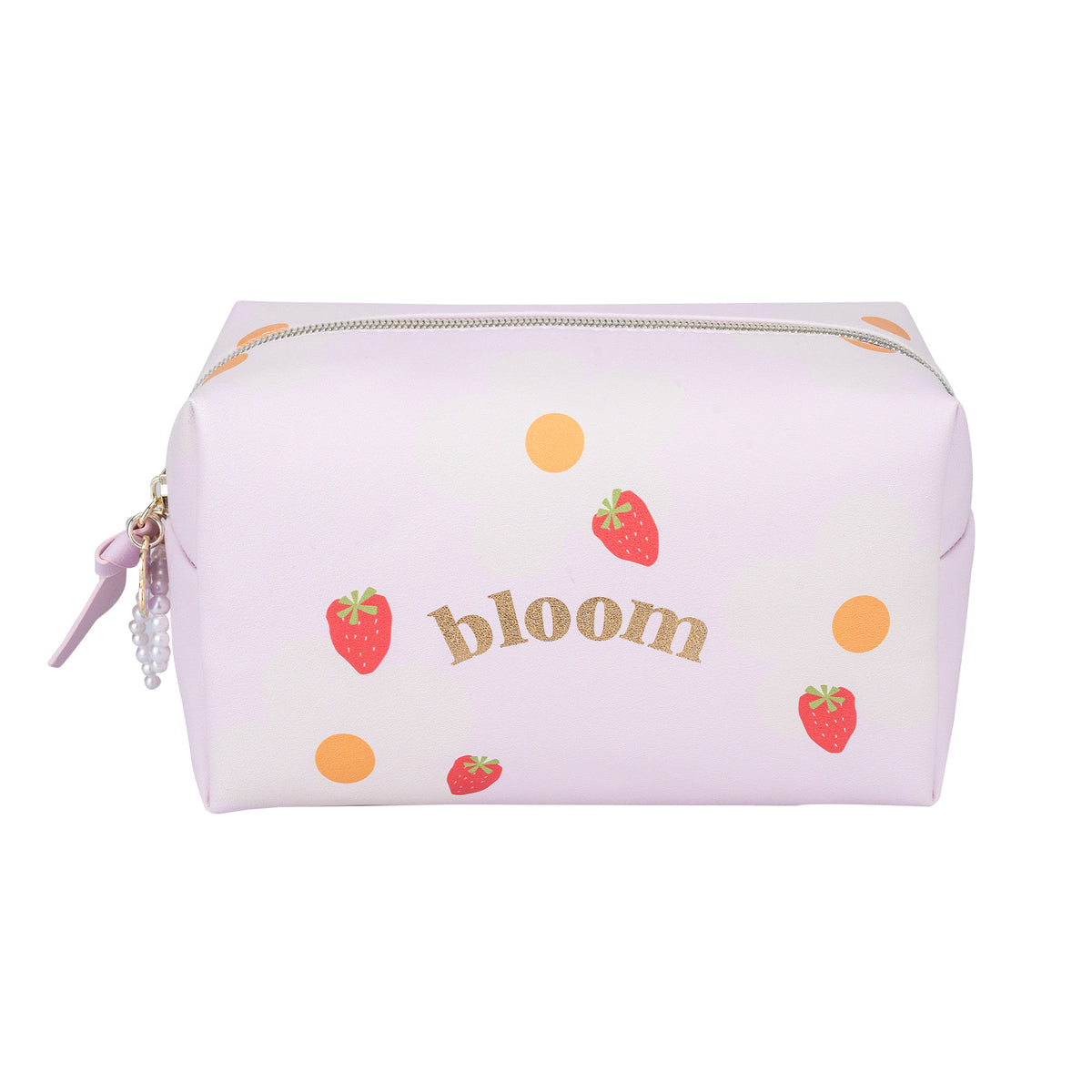 Necessaire Bloom Pu 19 X10 X10 Centímetros