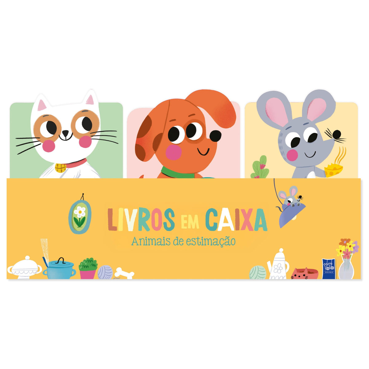 Livros Em Caixa - Animais De Estimação de YOYO BOOKS