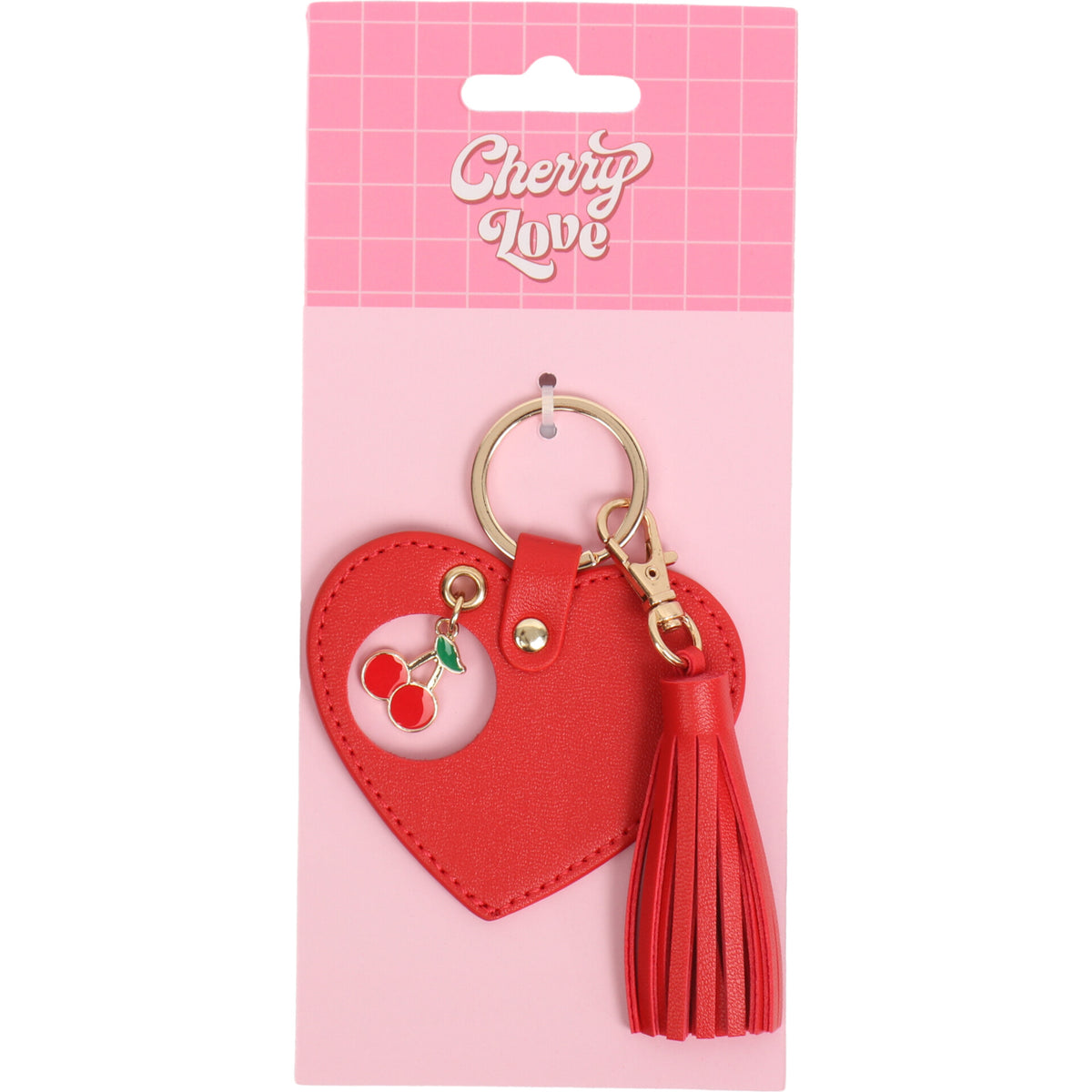 Porta-Chaves Coração Cherry Love