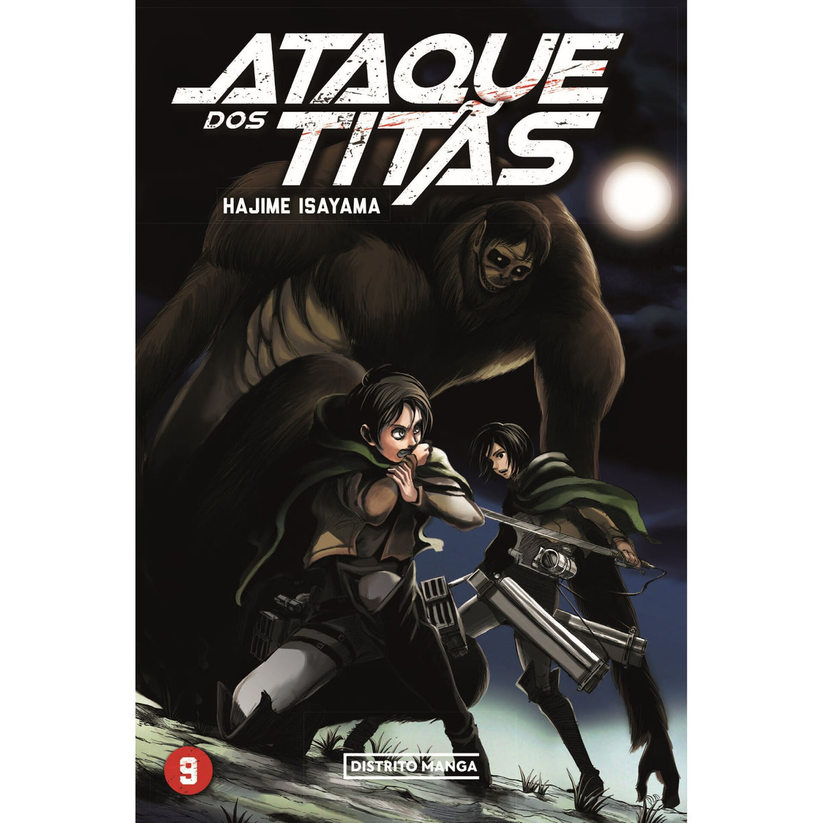 Ataque Dos Titãs Livro 9 de Hajime Isayama