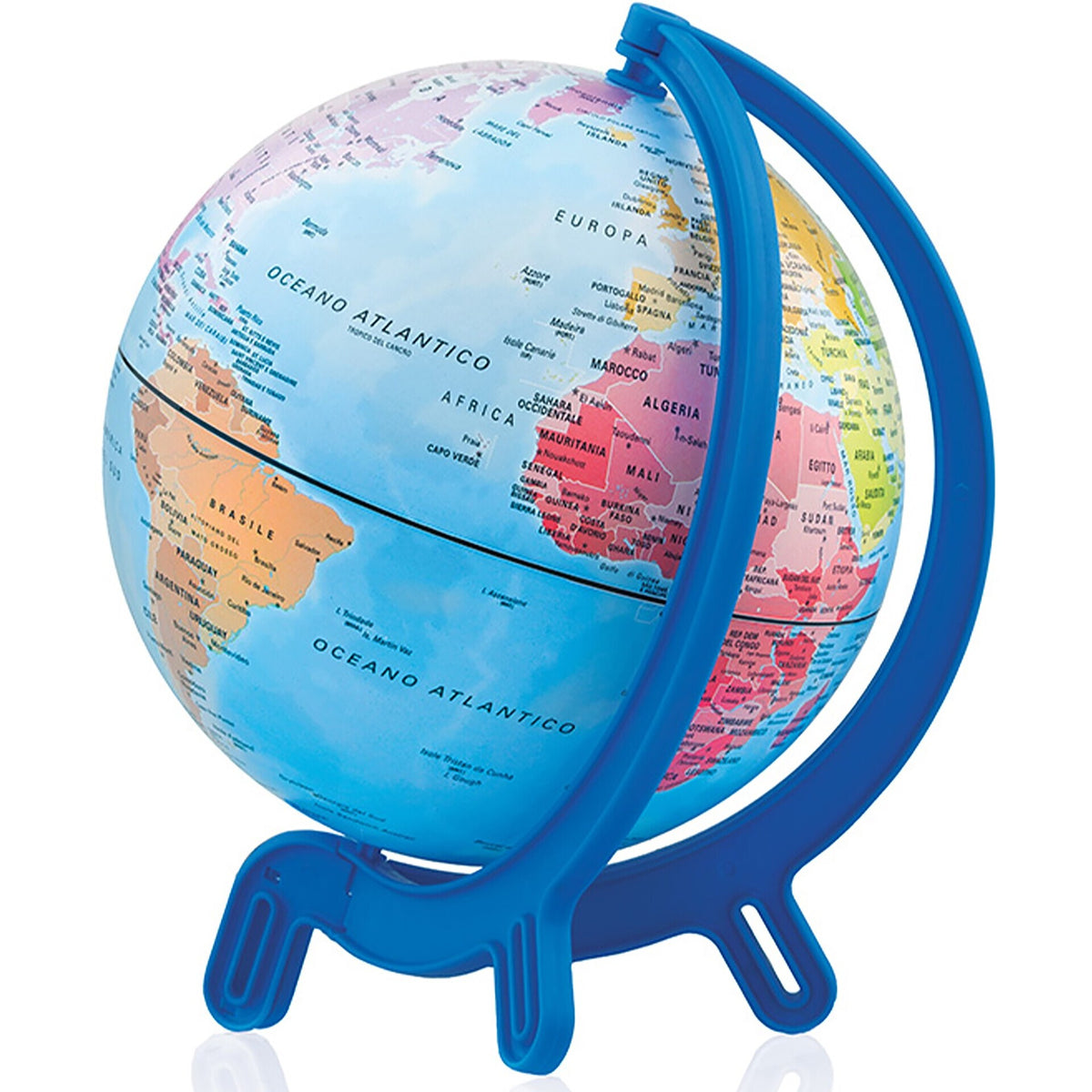 Globo Giacomino Continenti 16cm Tecnodidattica