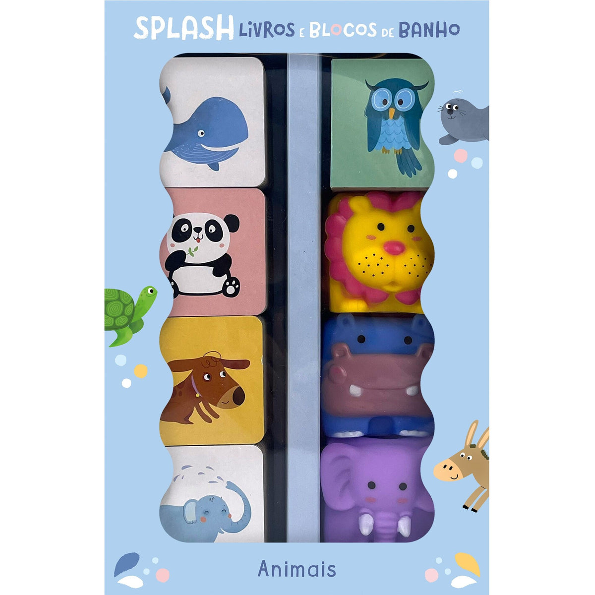 Livros & Blocos De Banho - Animais de YOYO BOOKS