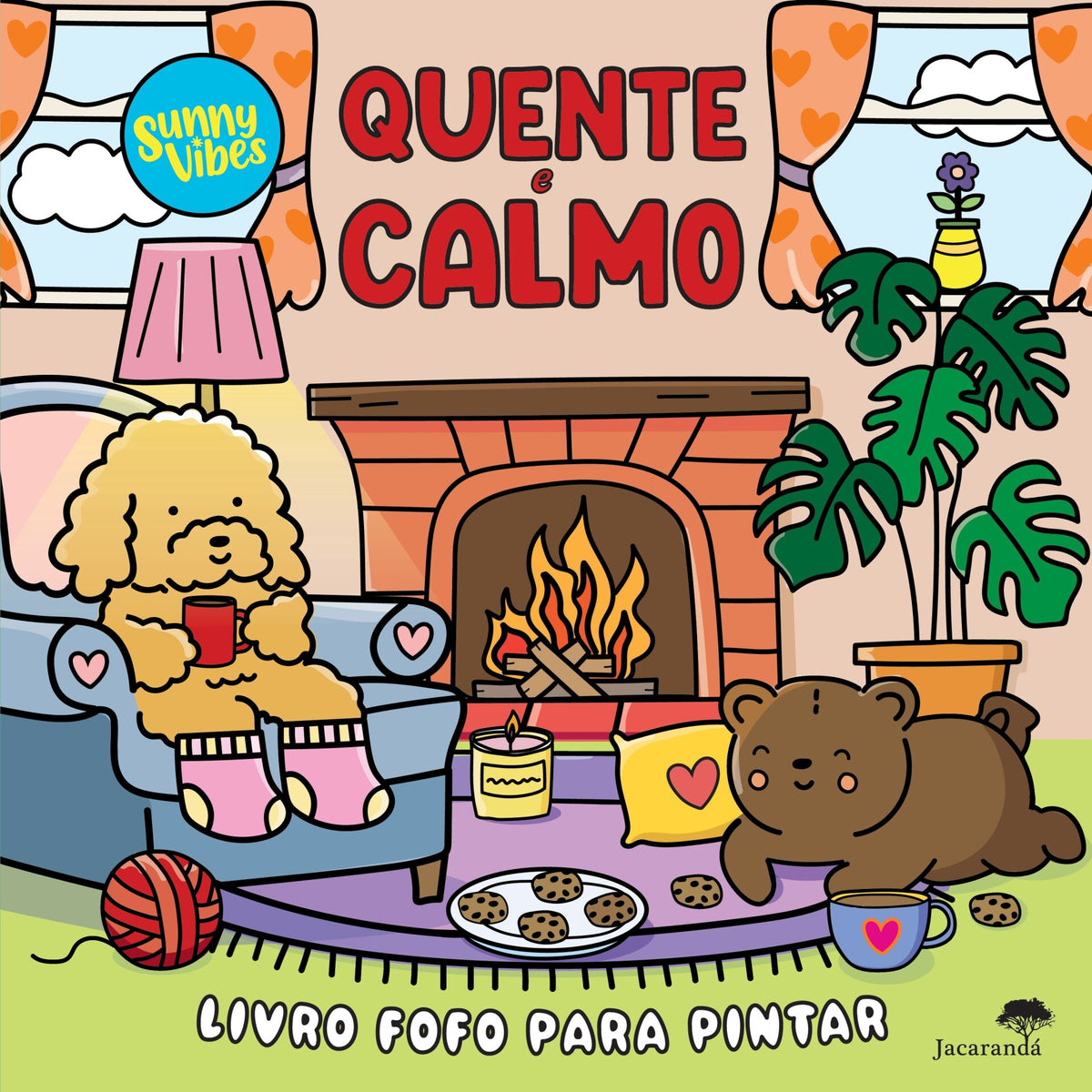 Quente e Calmo (Livro de Colorir)
