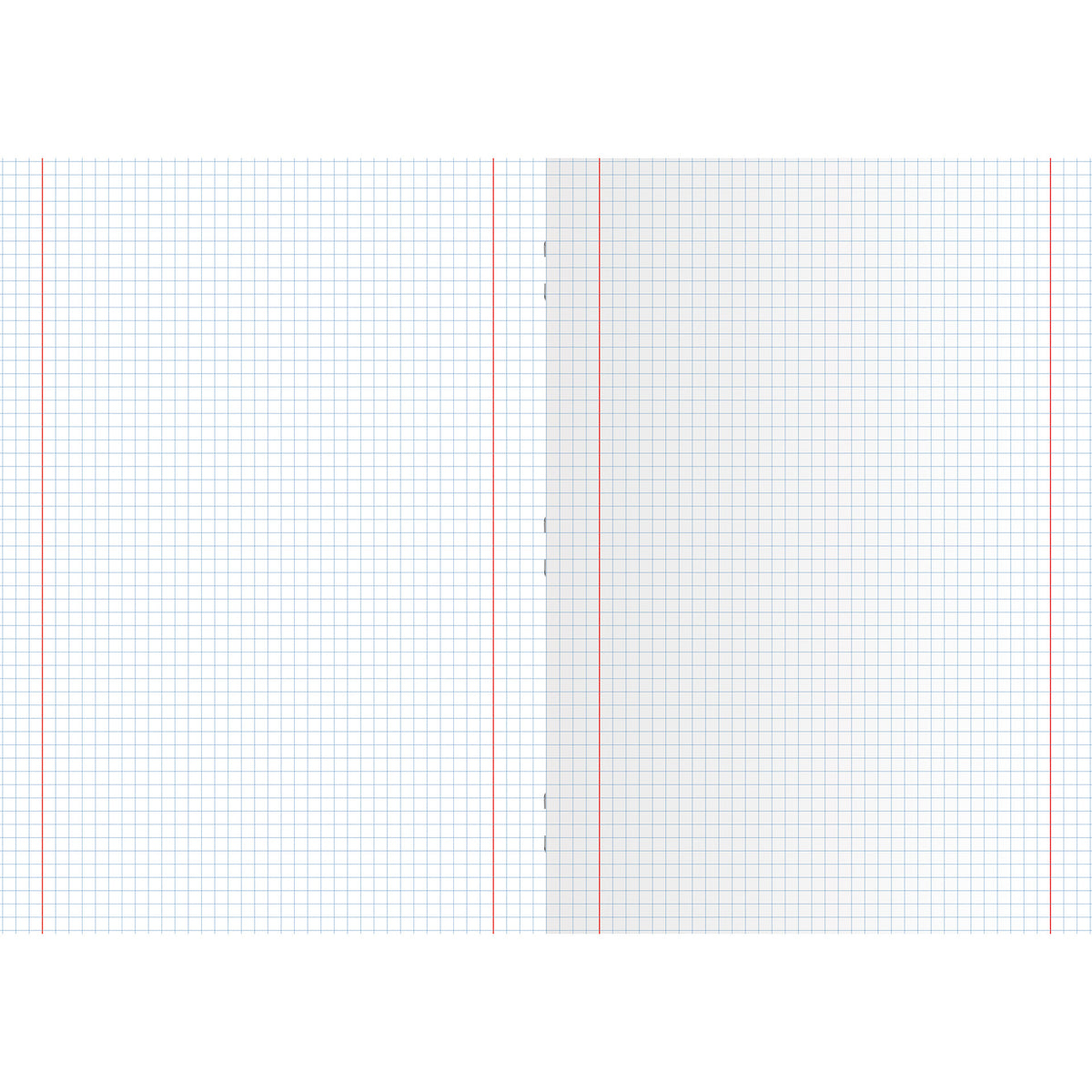 Caderno Agrafado A4 Capa Preta Quadriculado Note!