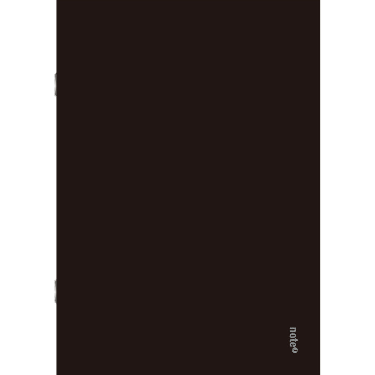 Caderno Agrafado A4 Capa Preta Plastificado Quadriculado Note!