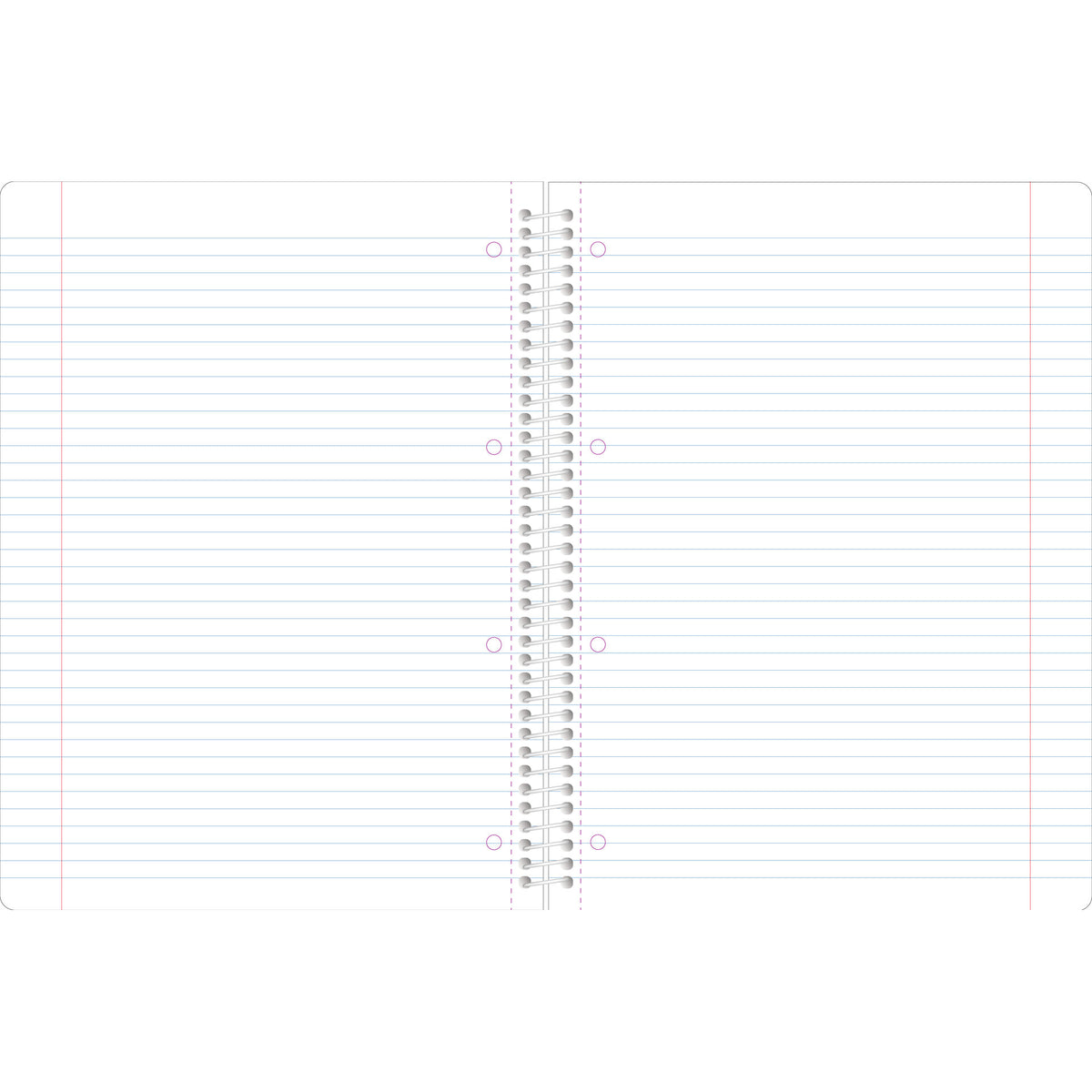 Caderno Espiral A4 Capa Azul Pautado Note!