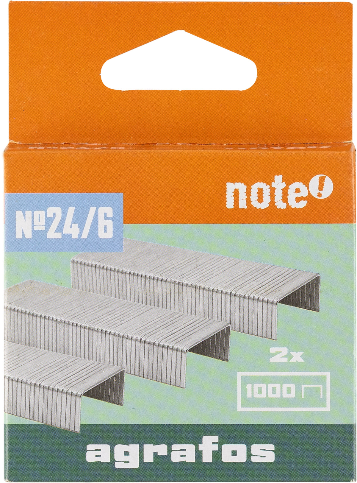 Agrafos N.24/6 2x1000 Unidades Note!