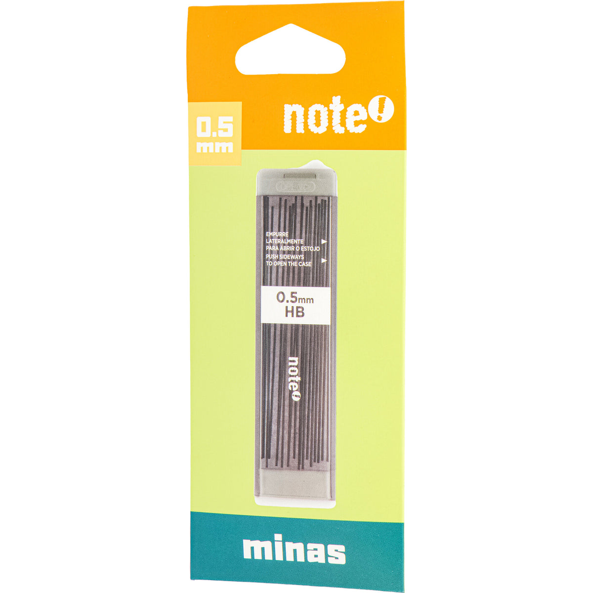 Recarga 12 Minas 0.5mm 2 Unidades Note!