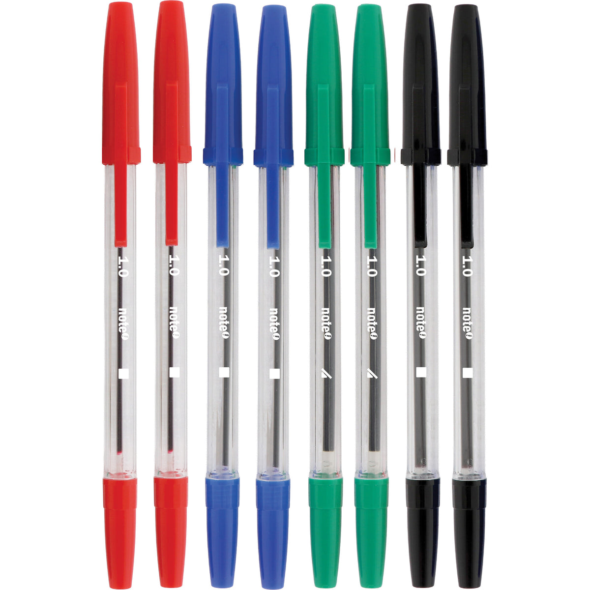 Esferográfica 1mm Cores Sortidas 8 Unidades Note!