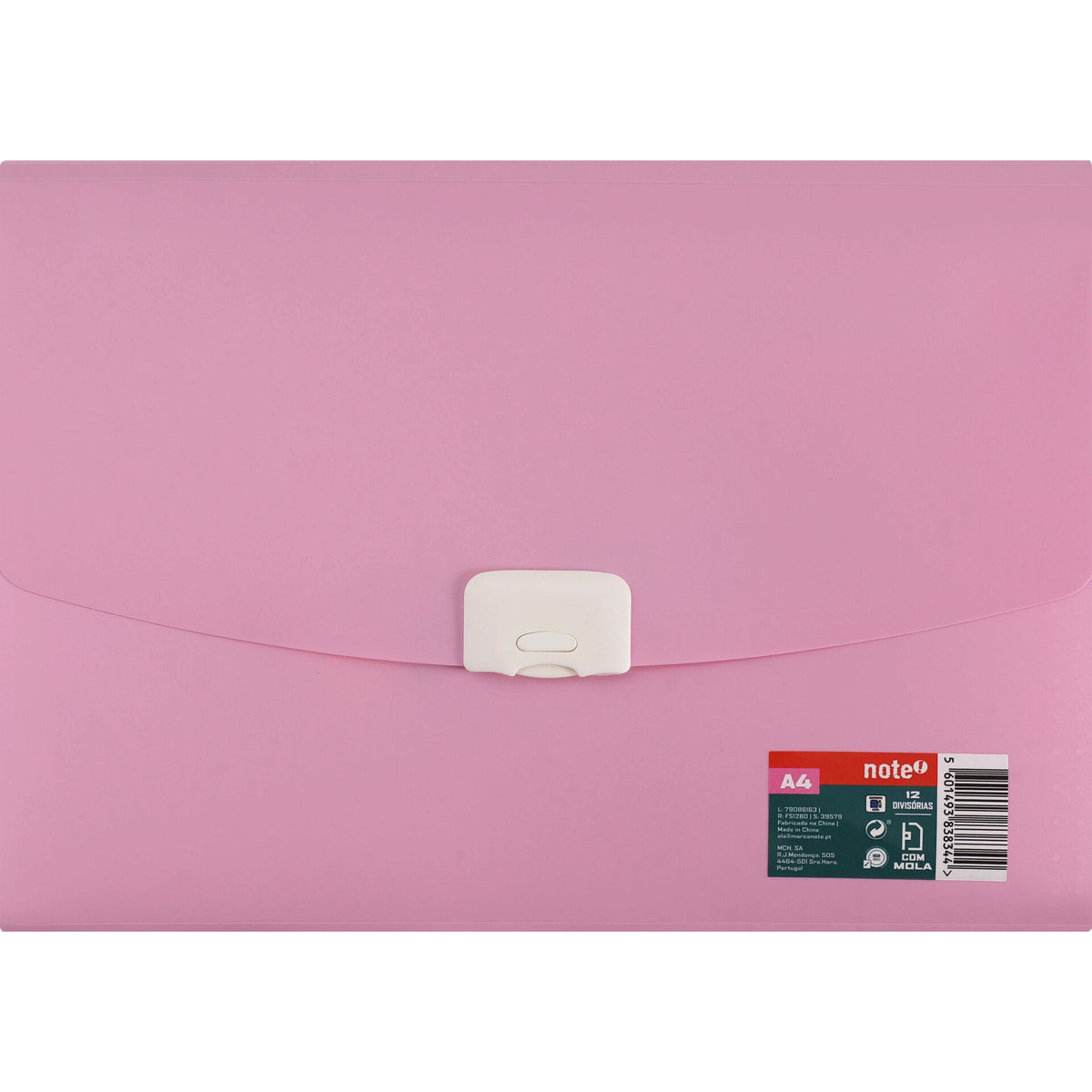 Pasta Fole Formato A4 Com 12 Div Sortido Note!