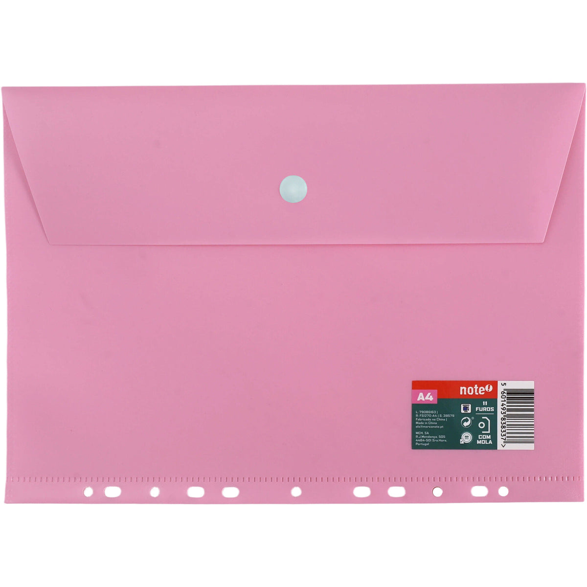 Classificador Envelope A4 com 11 Furos (várias opções) Note!