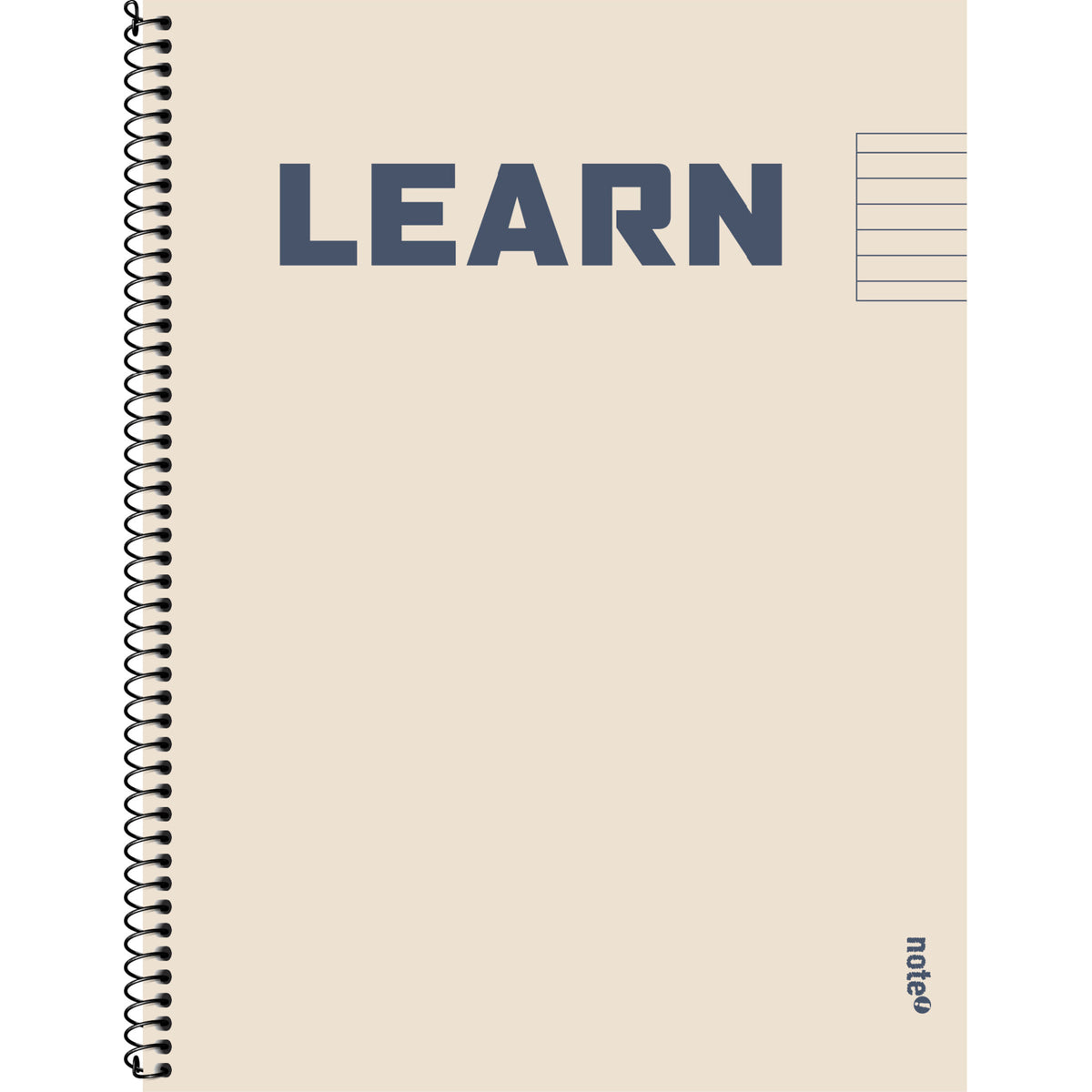 Caderno Espiral A4 Capa Dura Pautado Banda de Cor (várias opções) Note!