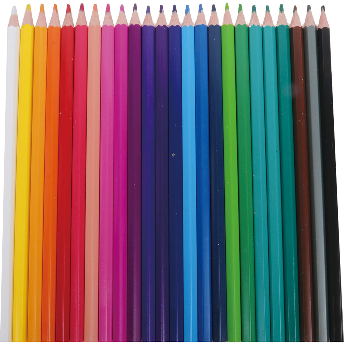 Lápis Colorir Com Estojo Roll Up - 24 Unidades
