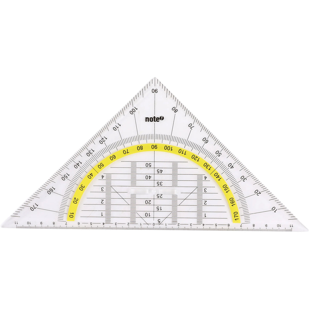 Esquadro Geometrico 22cm com Pega Note!