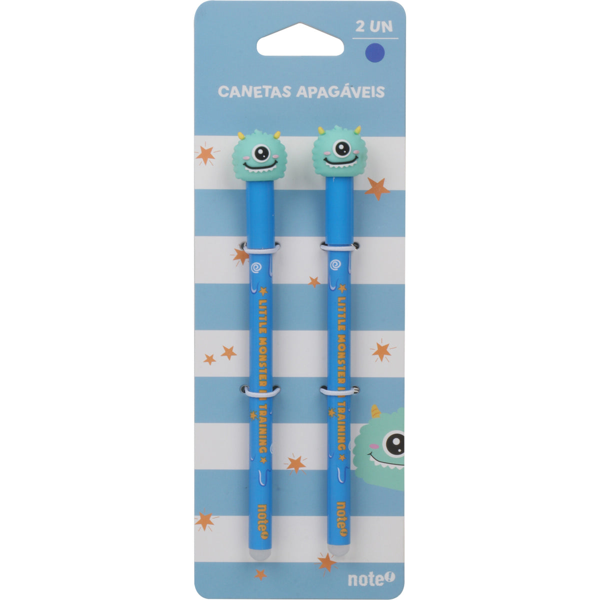 Caneta de Apagar Monster 2 Unidades Note!