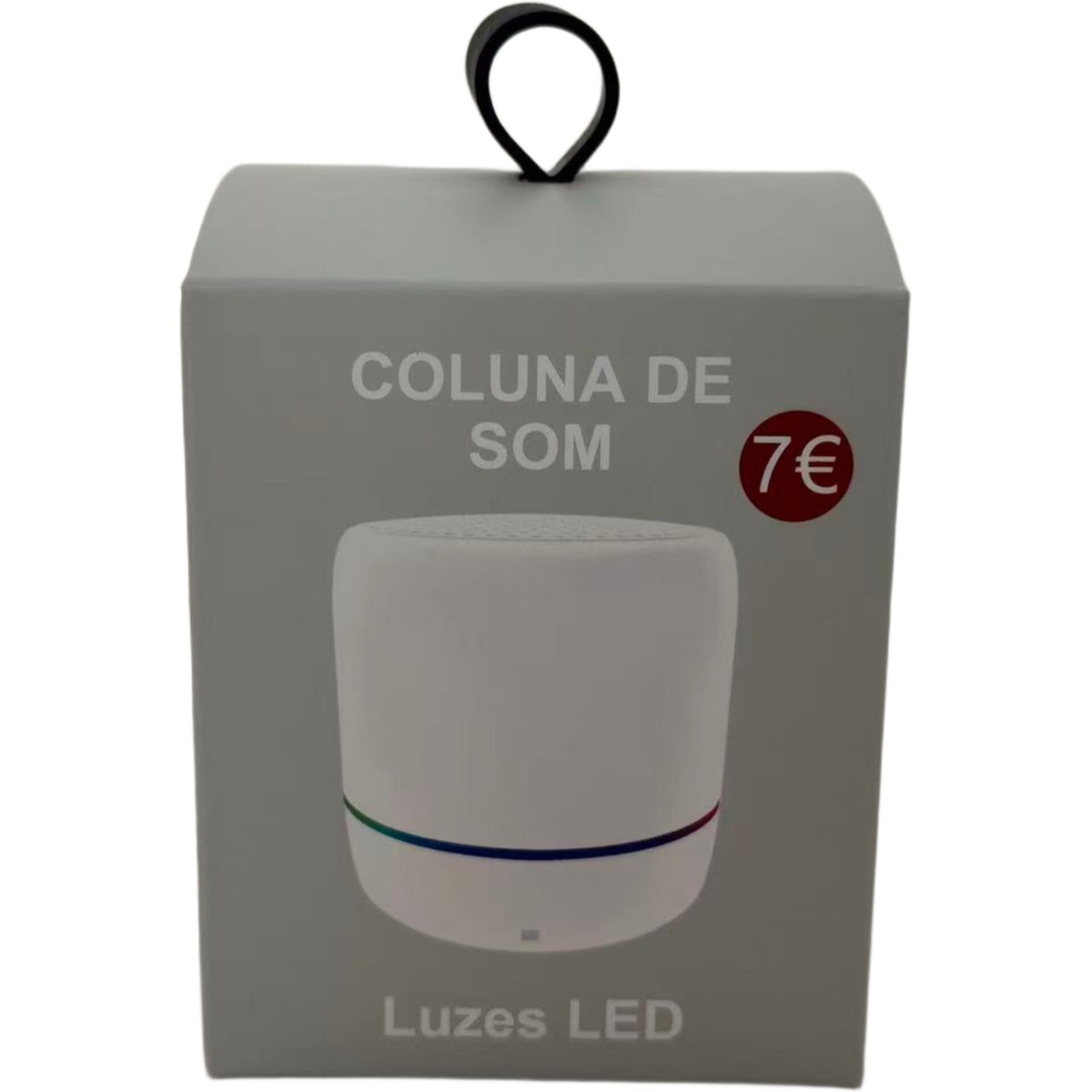 Coluna De Som Branco Fusion
