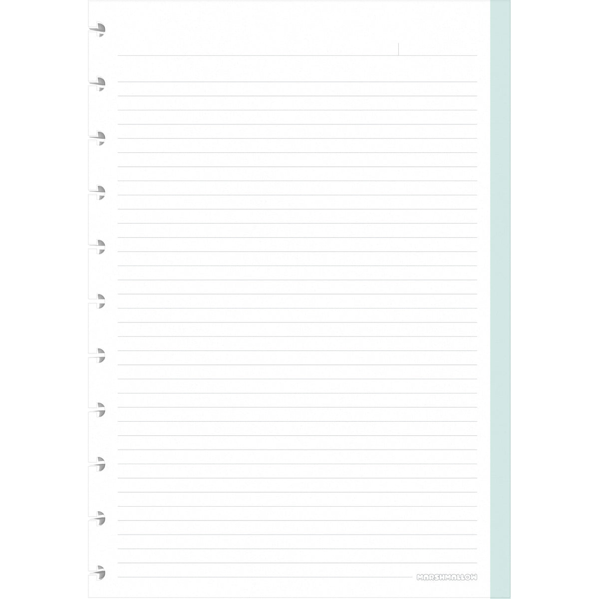 Recarga Papel para Caderno Smart A4 Pautado Marshmallow