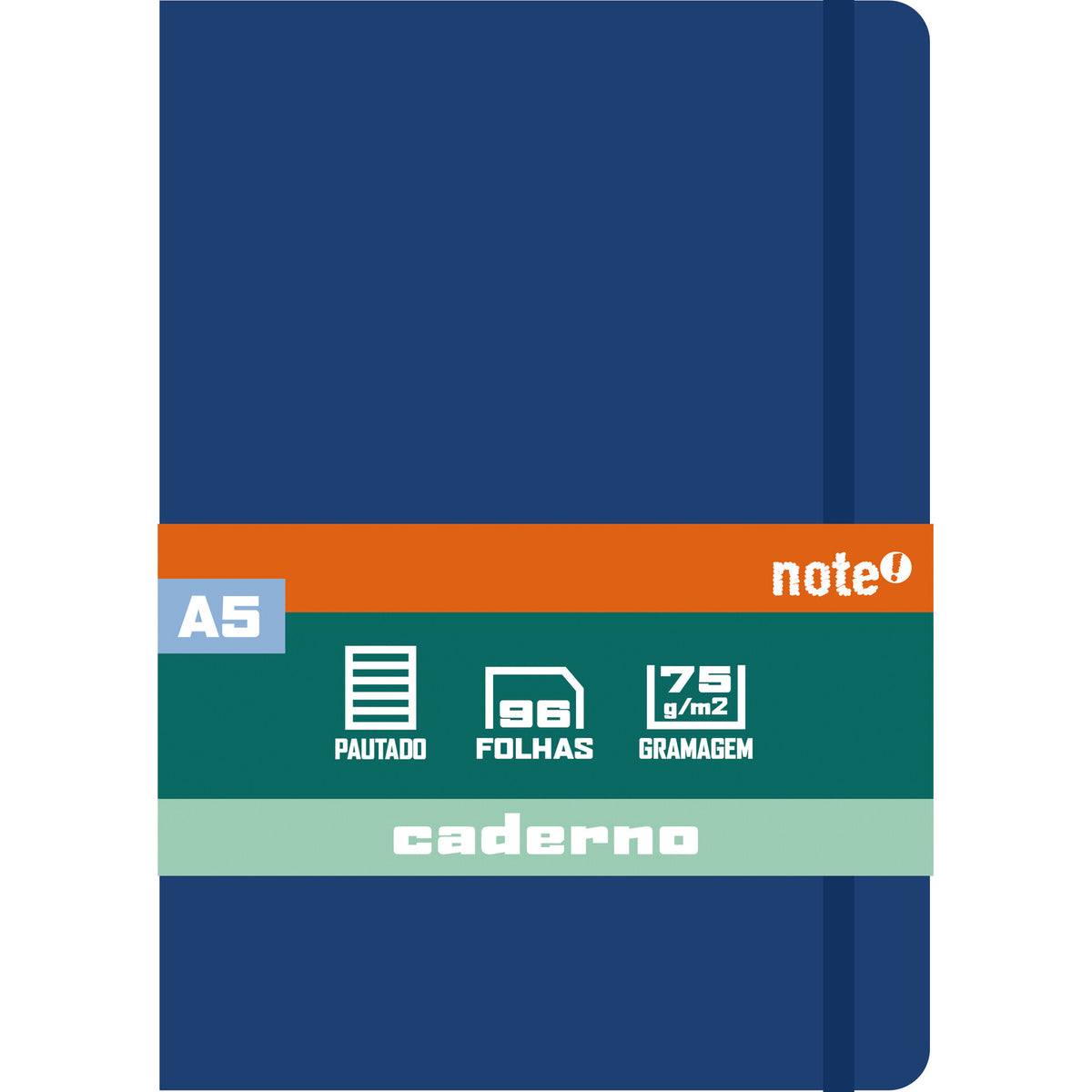 Caderno Agrafado A5 Capa Dura (várias opções) Note!