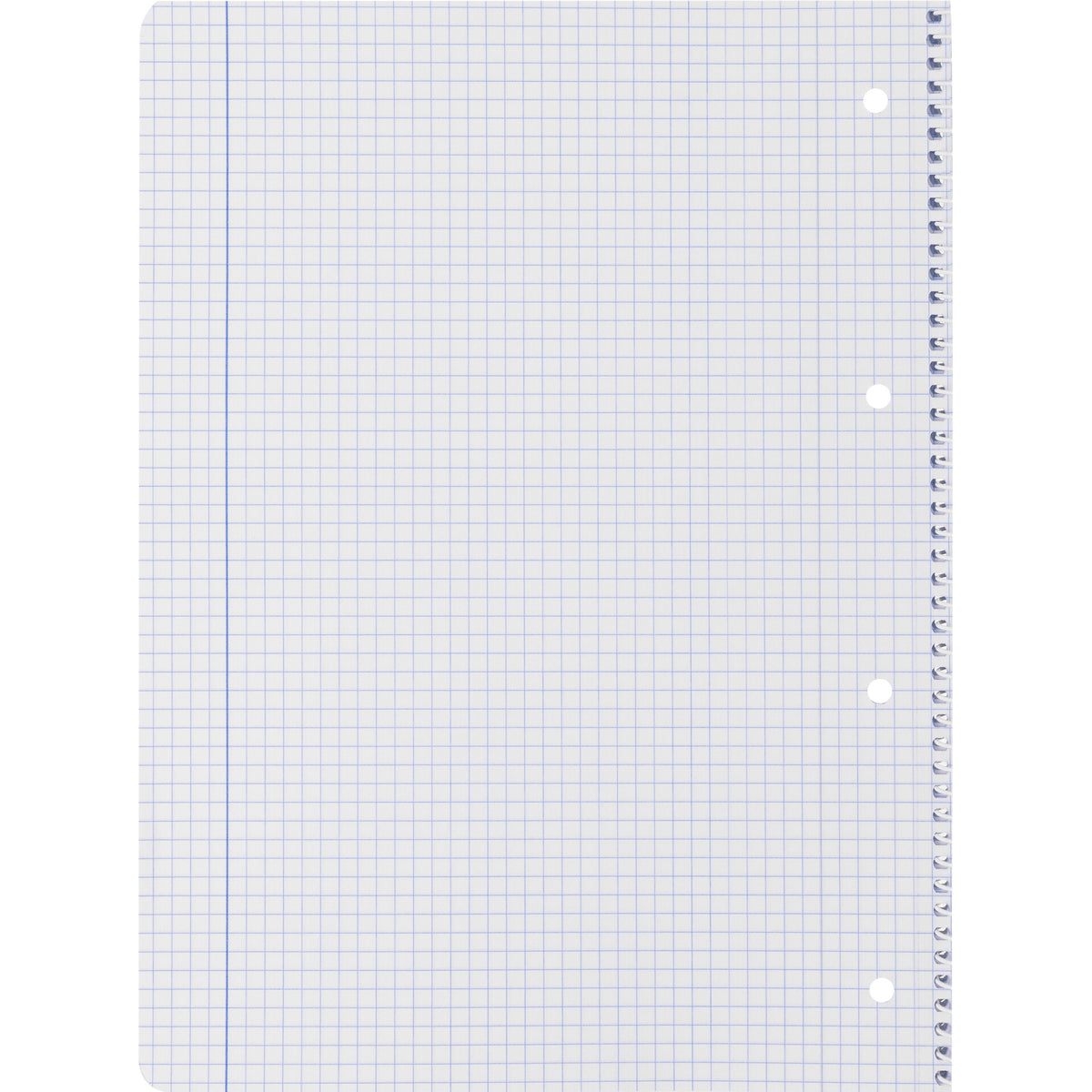 Caderno Espiral A4 Quadriculado Azul Escuro Note!