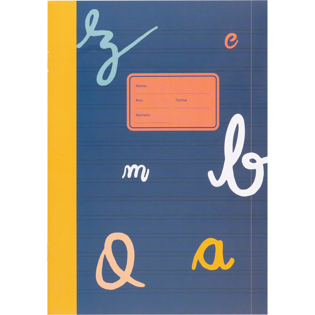 Caderno Agrafado A5 de 2 Linhas Note!