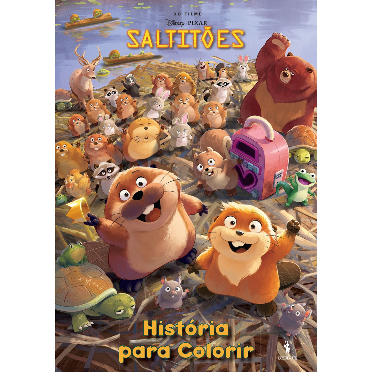 Saltitões: História Para Colorir de Disney