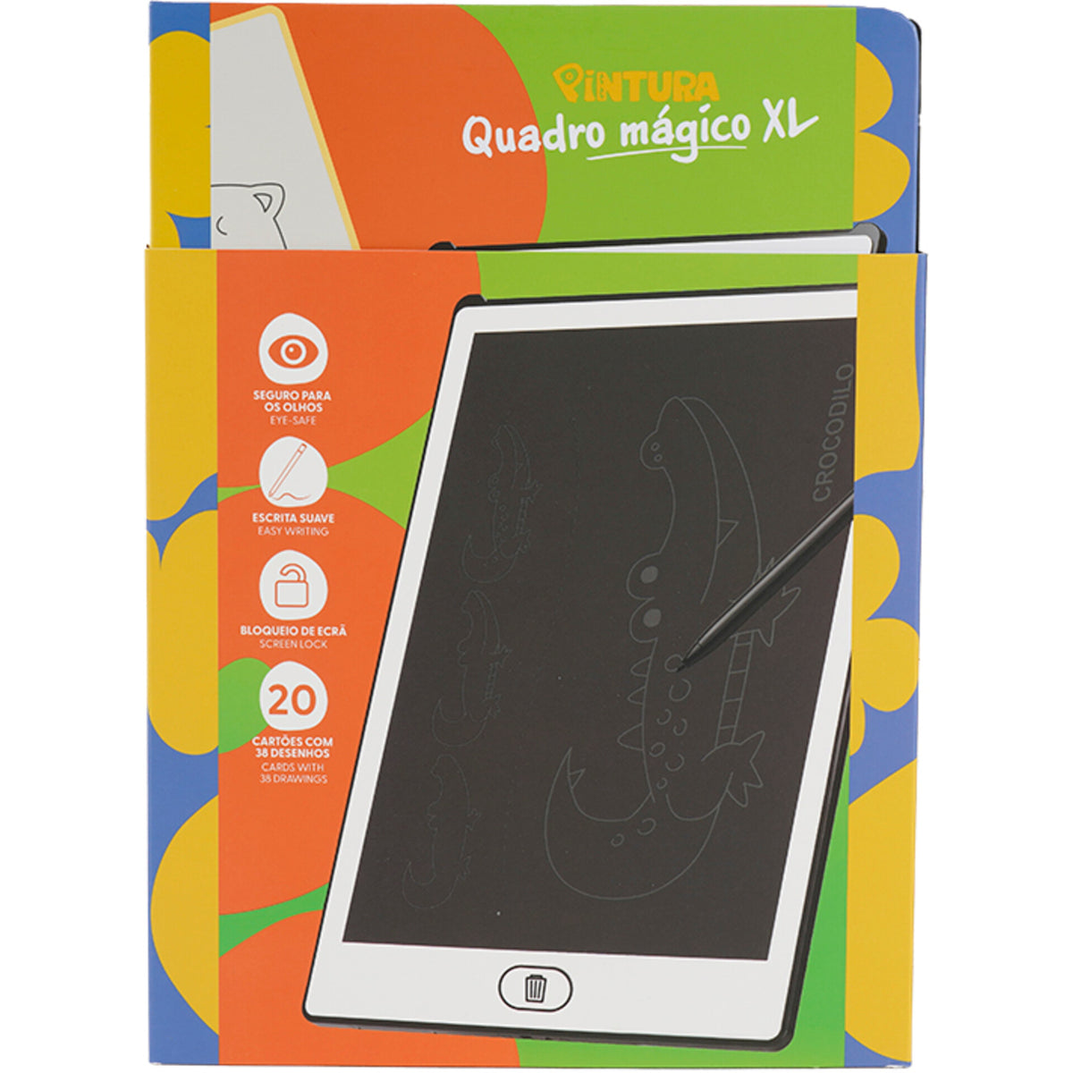 Quadro Mágico Xl Com 40 Decalques